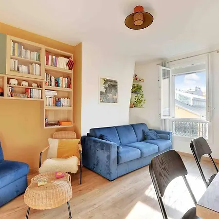 Cocon Lumineux Et Confortable Aux Buttes-chaumont Appartamento *